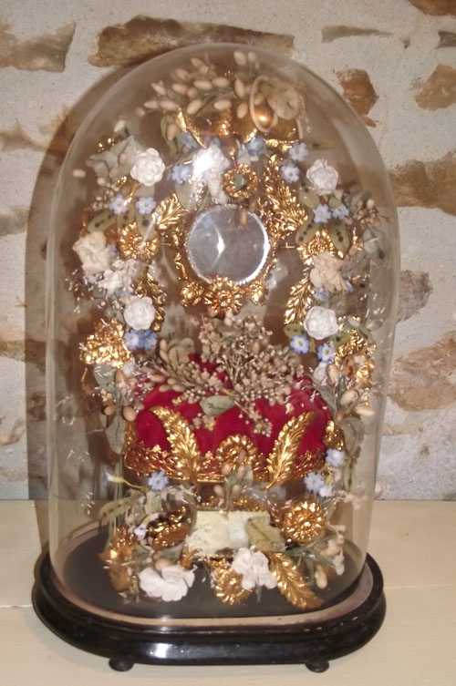 WONDERFUL FRENCH ANTIQUE MARRIAGE GLOBE